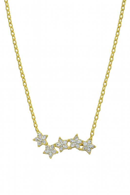 Gold-Plated Constellation Necklace