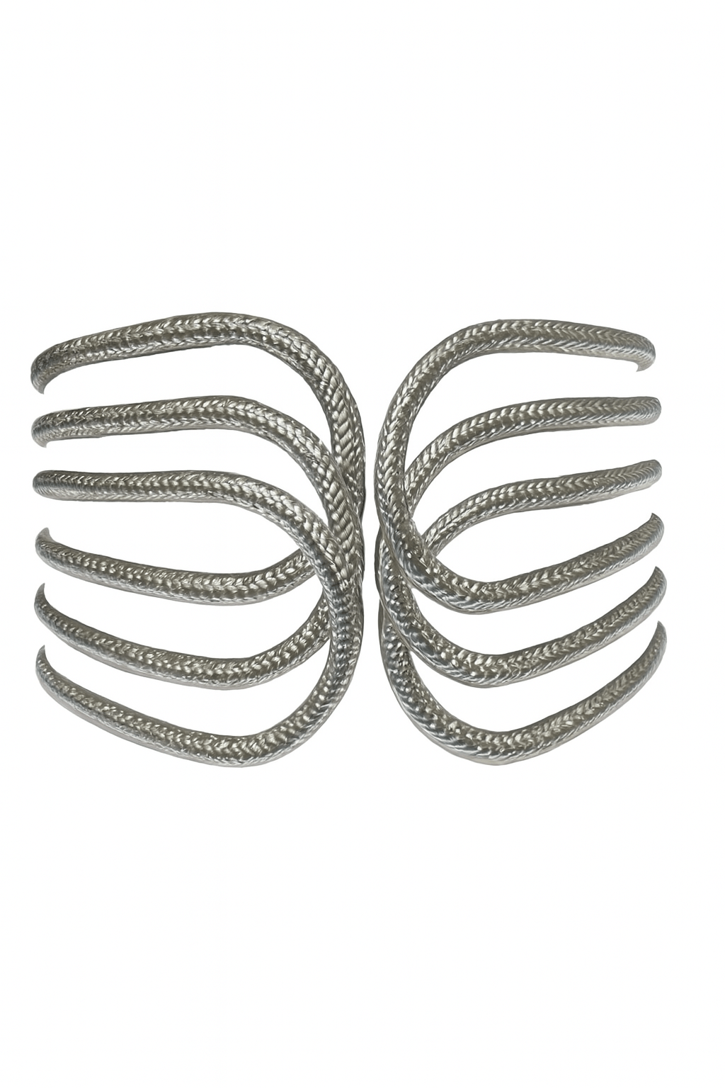 Silver Statement Cuff Bracelet for Women | Bold Fashion Jewellery