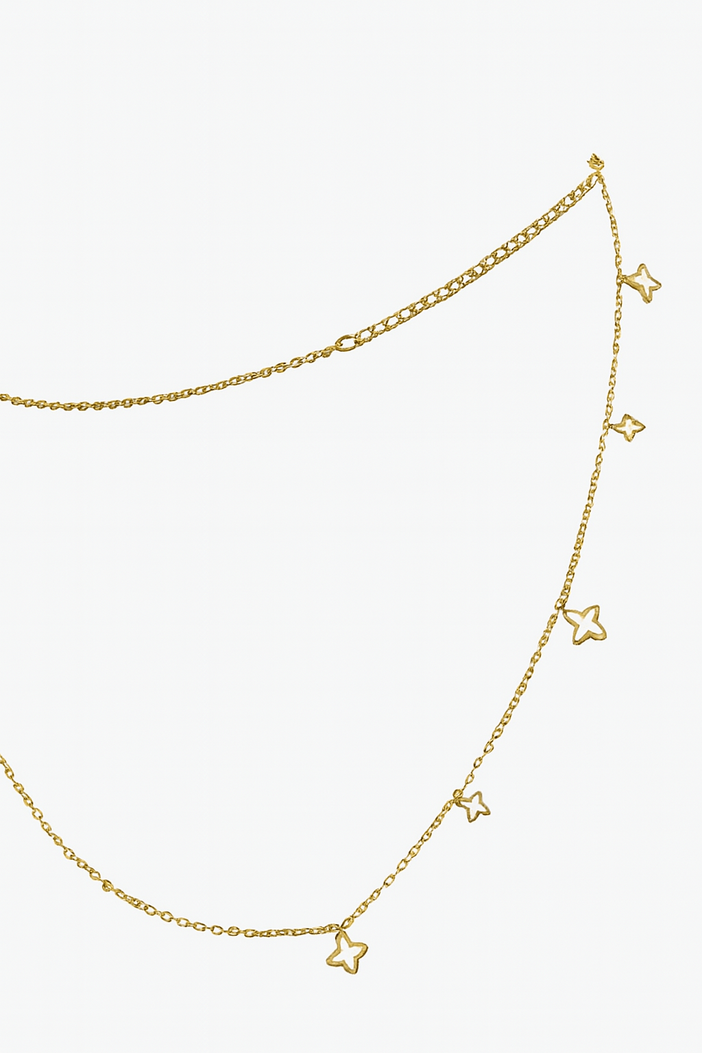 Gold-Plated Star Waist Chain for Women | Trendy Belly Chain