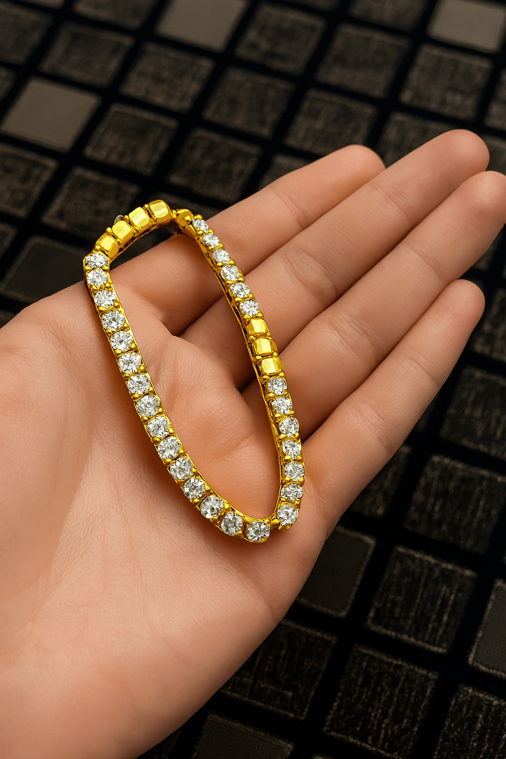 Crystal Baguette Bracelet for Women | Elegant Fashion JewelleryASTARRA