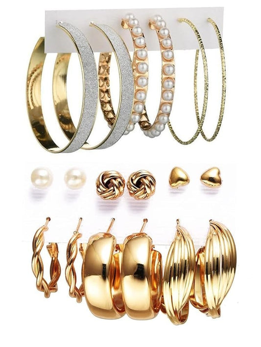 Luxury Gold-Plated Heart Pendant & Bracelet Jewellery Set for Women