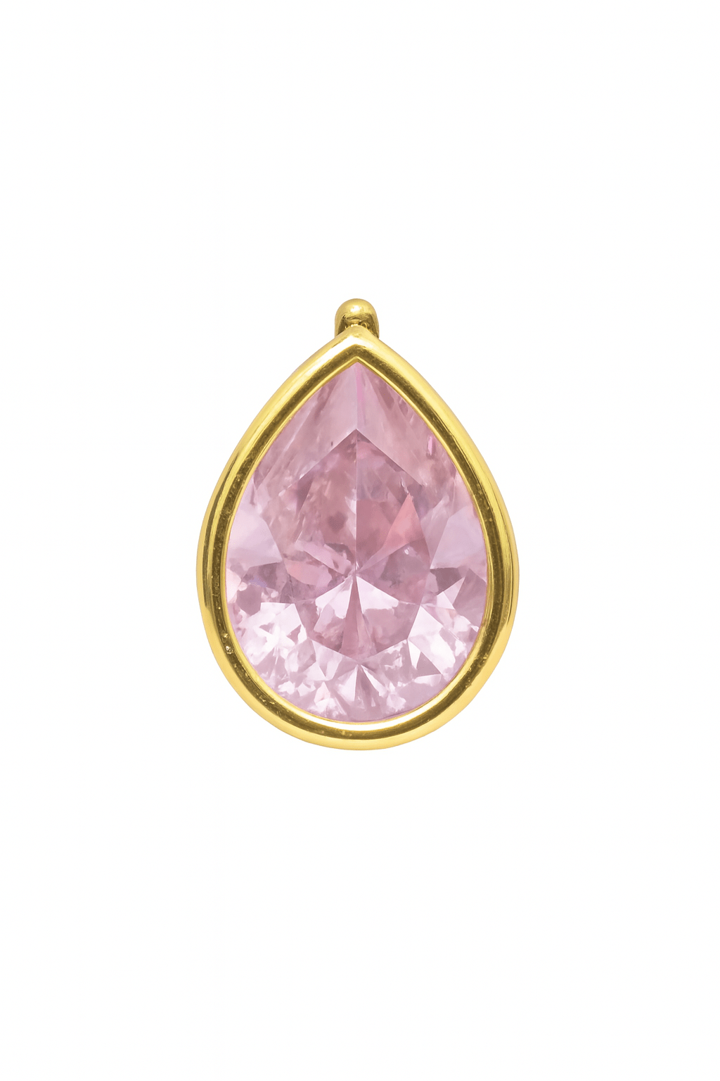 Pink Teardrop Pendant & Earrings Set | Elegant Jewellery Gift