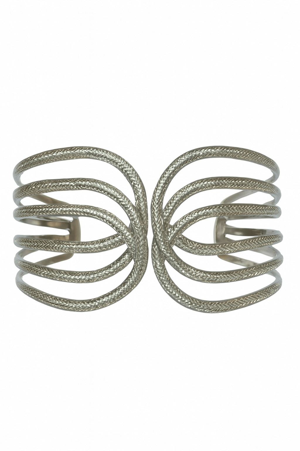 Silver Statement Cuff Bracelet for Women | Bold Fashion Jewellery