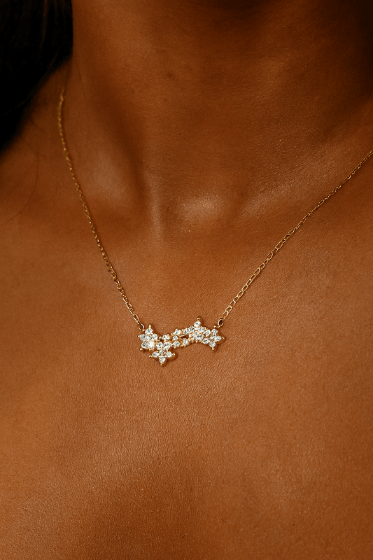 Gold-Plated Constellation Necklace